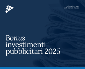 Bonus investimenti pubblicitari 2025